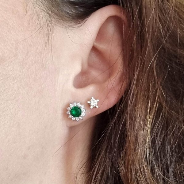 orecchini verdi